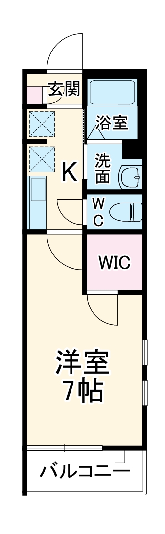 AMOUR EASTの間取り