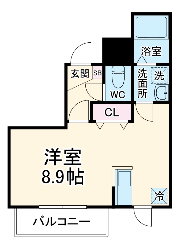 ミリアビタ薬園台Ⅱの間取り