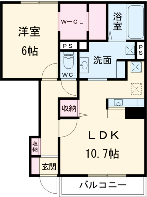 リオフォートの間取り