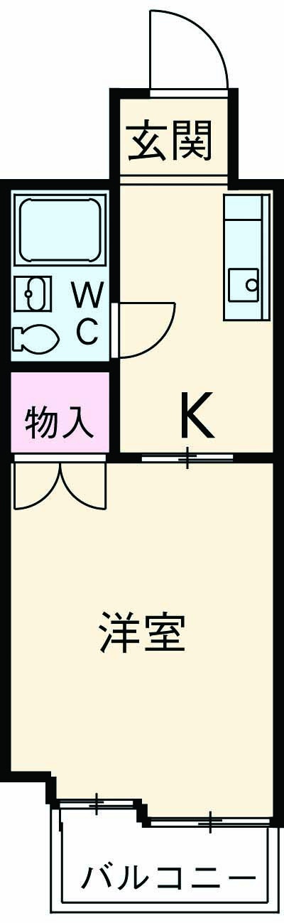 フェリカ宮崎台の間取り