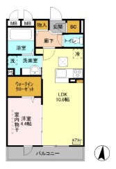 roi del’ours Ⅲの間取り