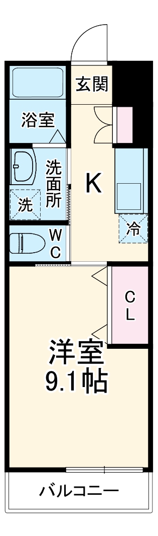 Banderuolaの間取り