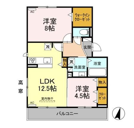 メゾンあらいの間取り