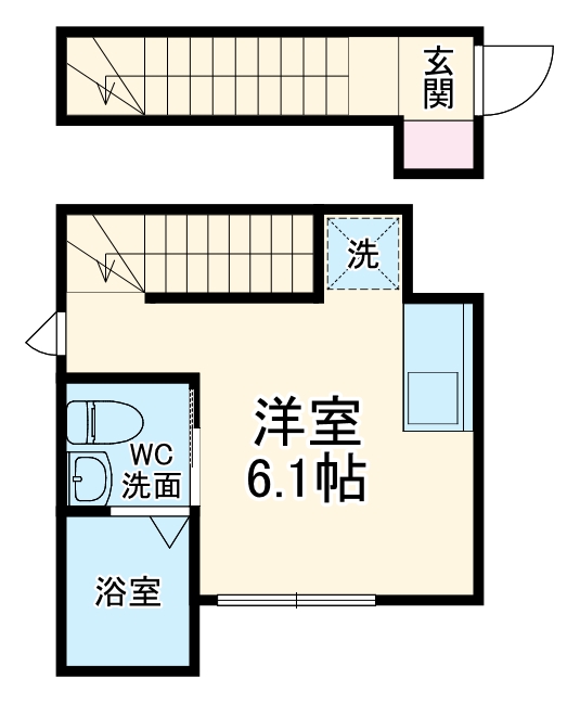 ベレガンス鷹之台ⅡA棟の間取り