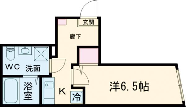 エクセラン五反野の間取り