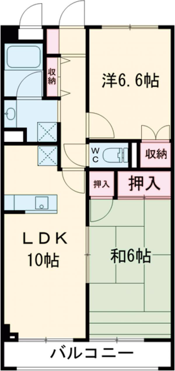 コンチェルトの間取り