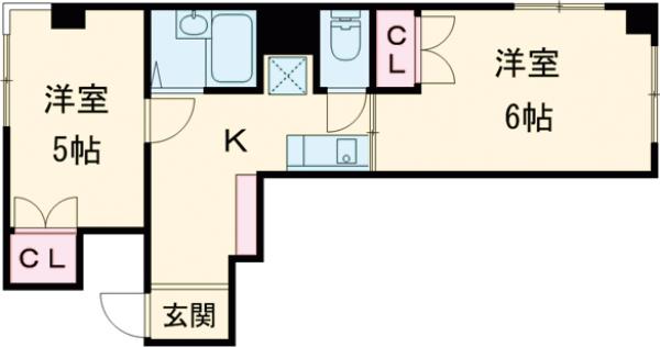 グリーンヒル中井の間取り