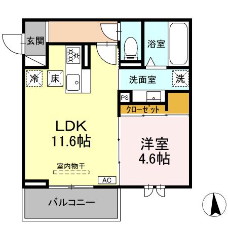 レジデンス グレイスの間取り