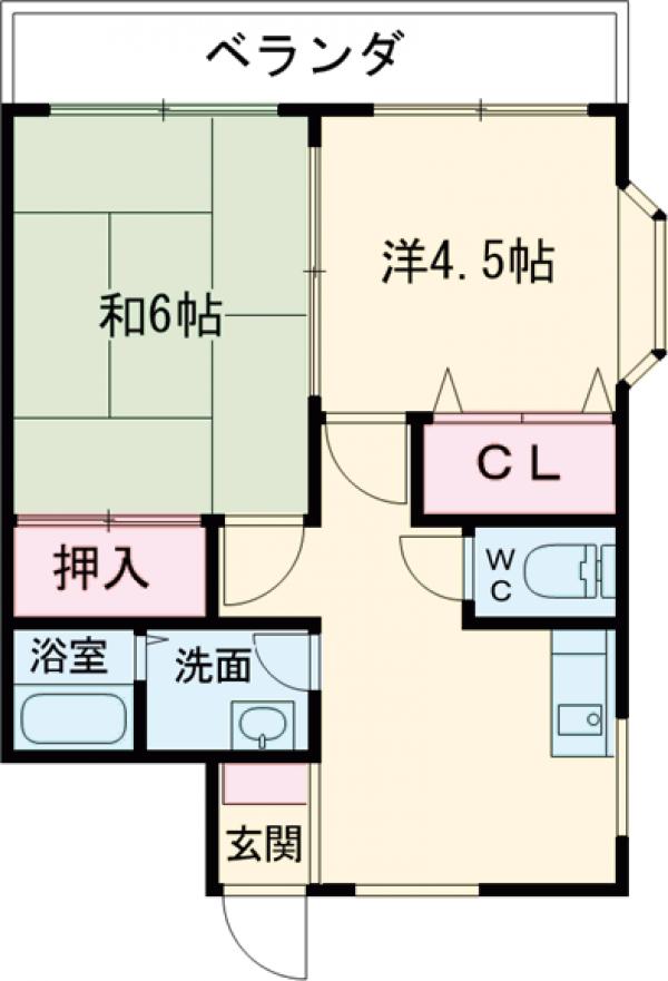 パークハイムの間取り