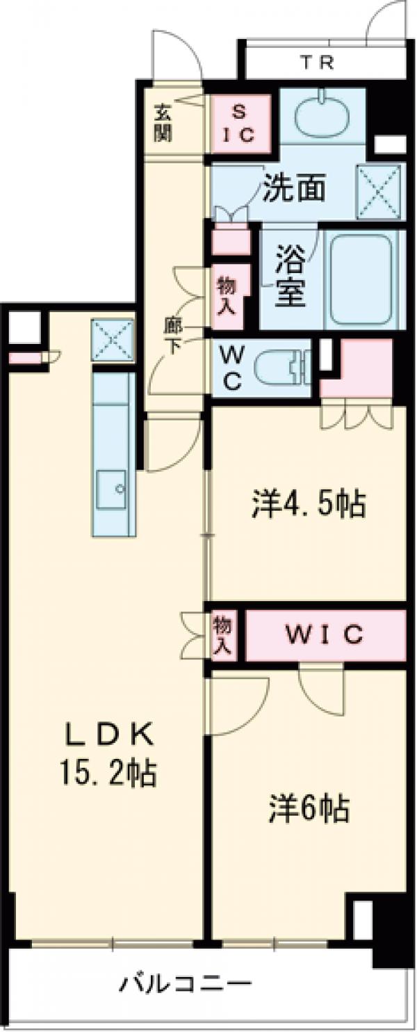 パークホームズ新小岩三丁目の間取り