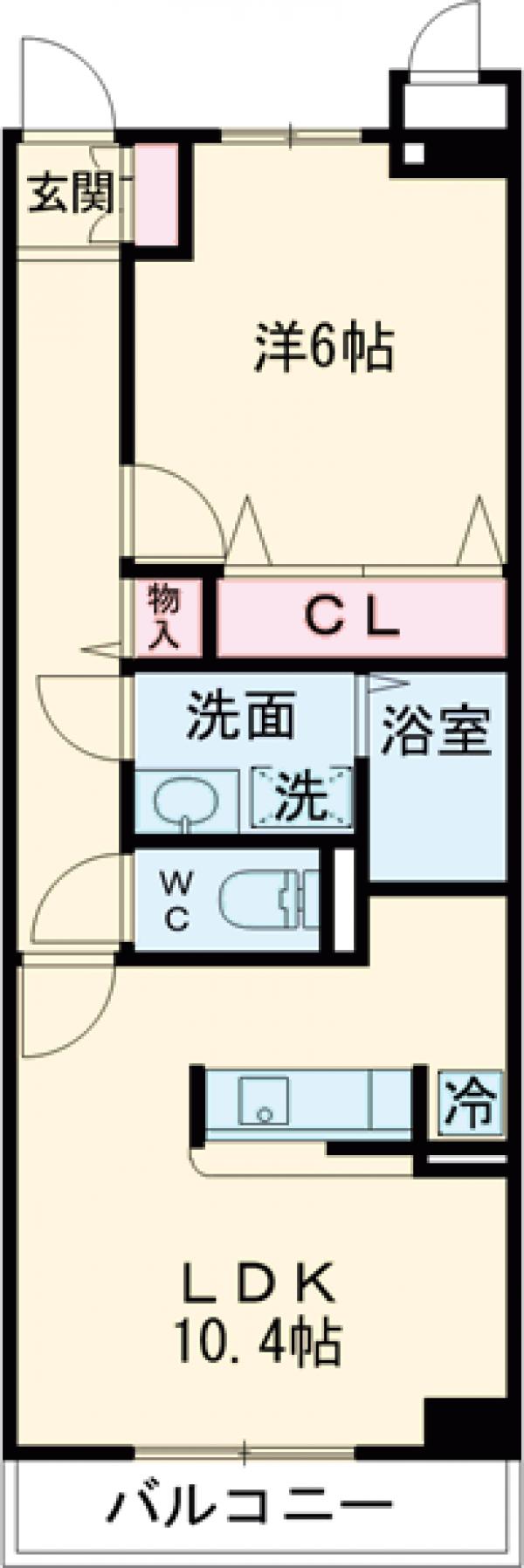ライラックⅠの間取り