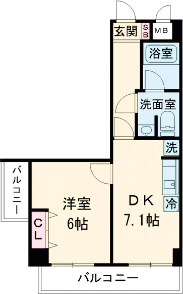 ライオンズマンション上石神井第二の間取り