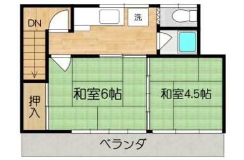 吉岩荘の間取り