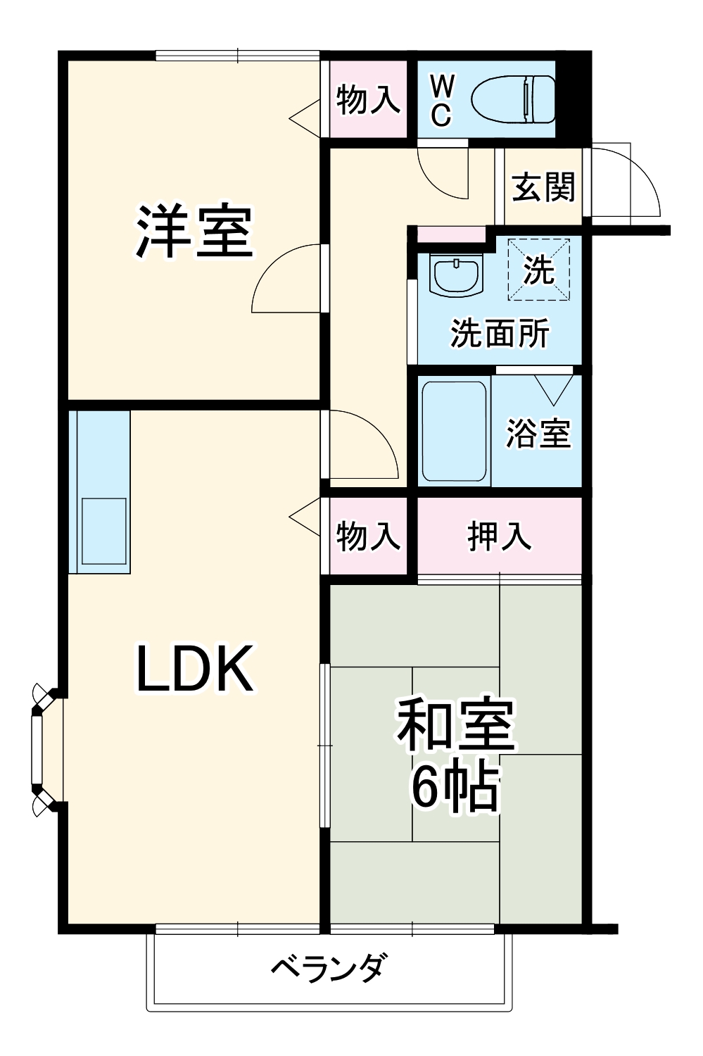 グリーンシティ市ヶ尾の間取り