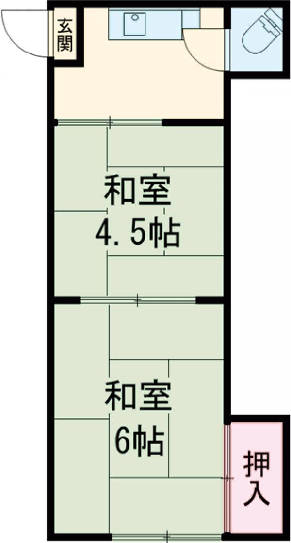 小池荘の間取り
