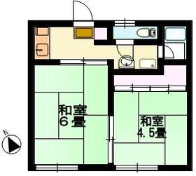 メゾンタイガーの間取り