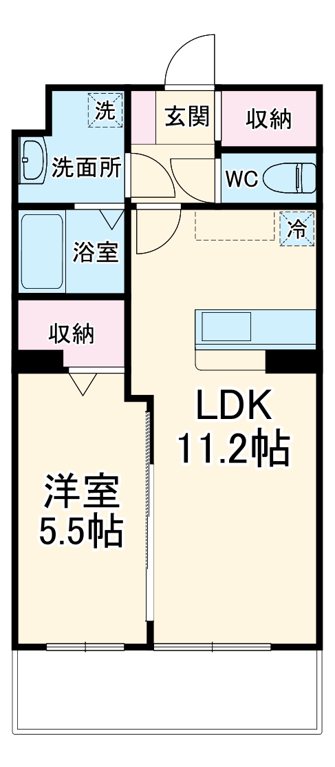 プリンス楊子の間取り