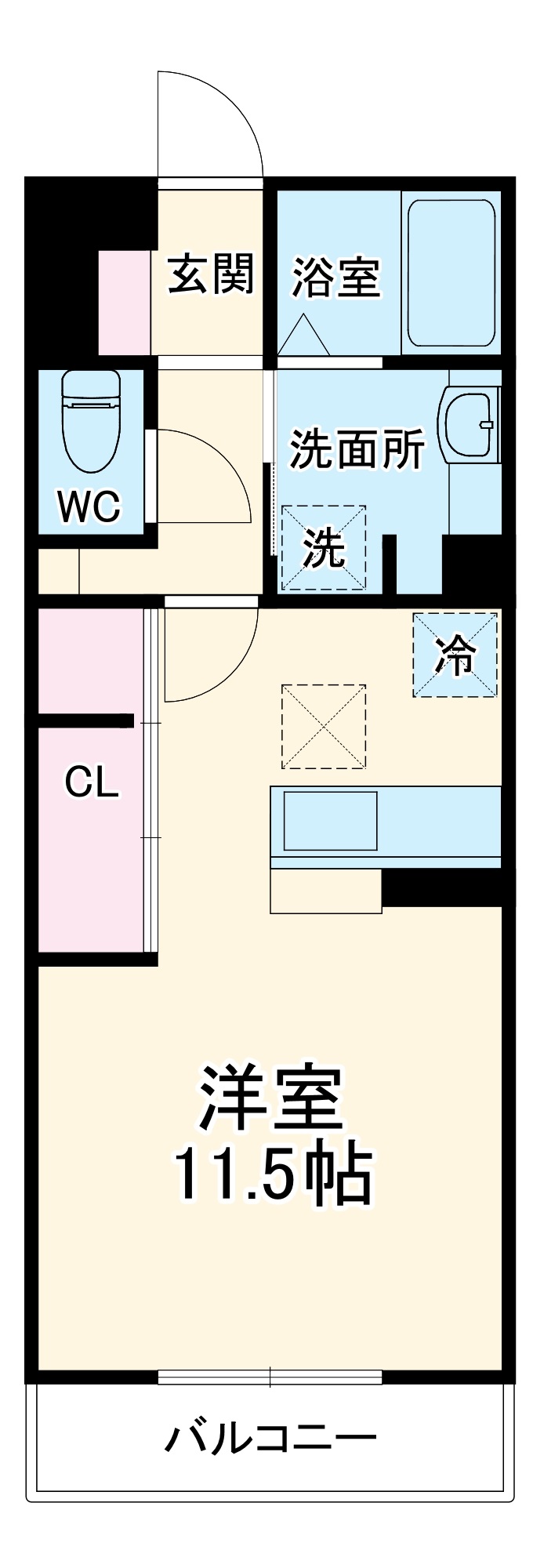 ロイジェントパークスレイクタウンBの間取り