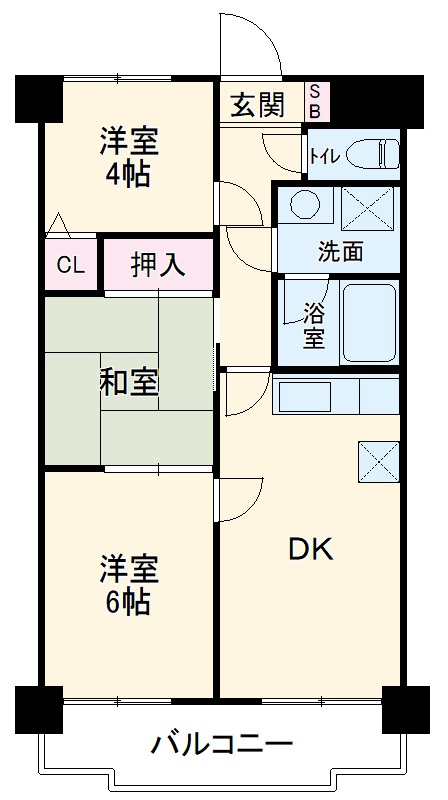 センチュリー浦和の間取り