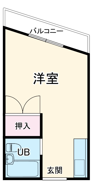 バリーサイドハイツの間取り