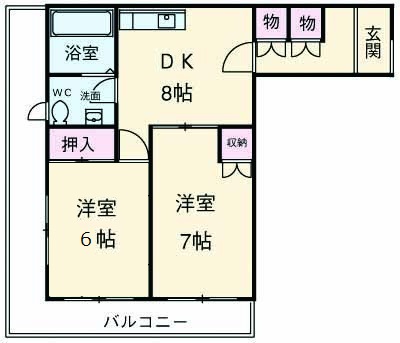 メゾン セレステの間取り