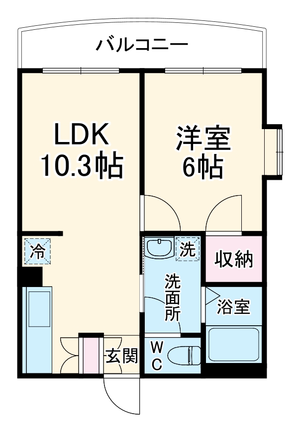 エクセル高津の間取り