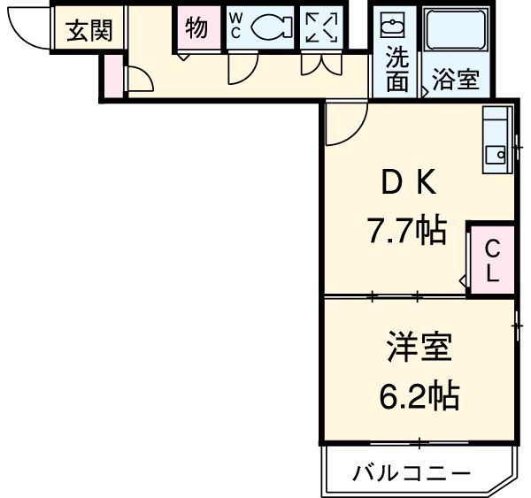 パルテールゴキソの間取り