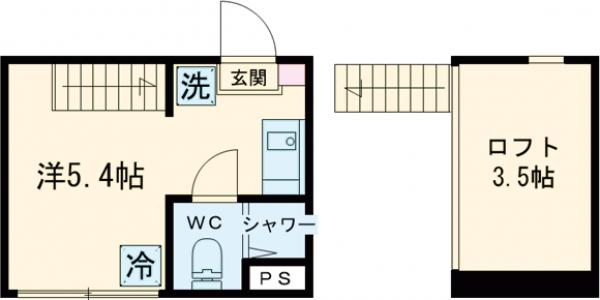 ハーモニーテラス北町Ⅱの間取り