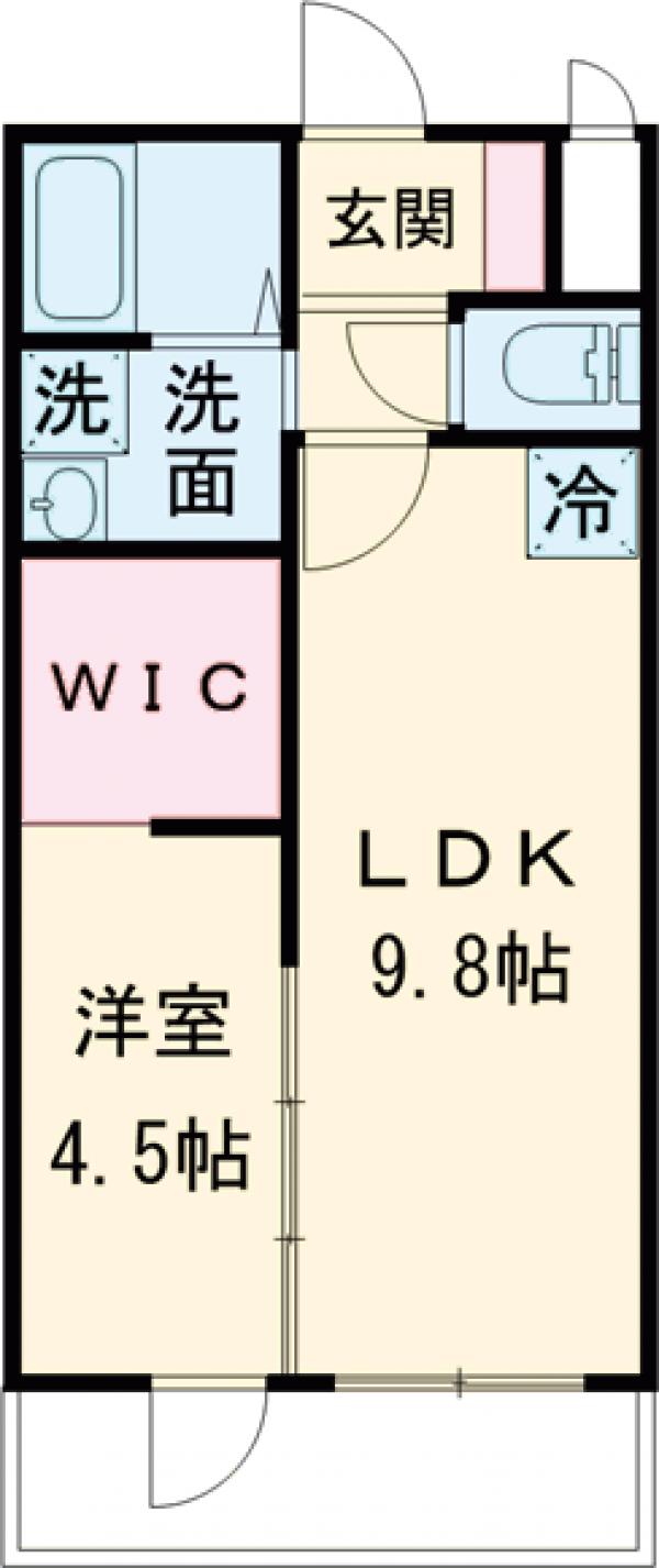 グレイスコートの間取り