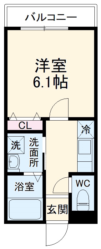 Liever(リエーヴル)B棟の間取り