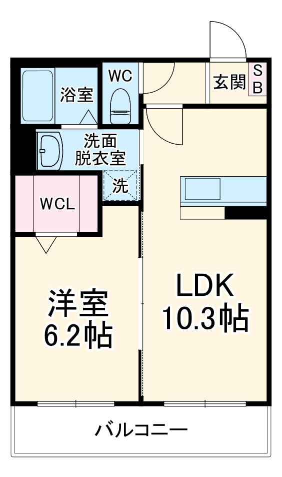サンタリオの間取り