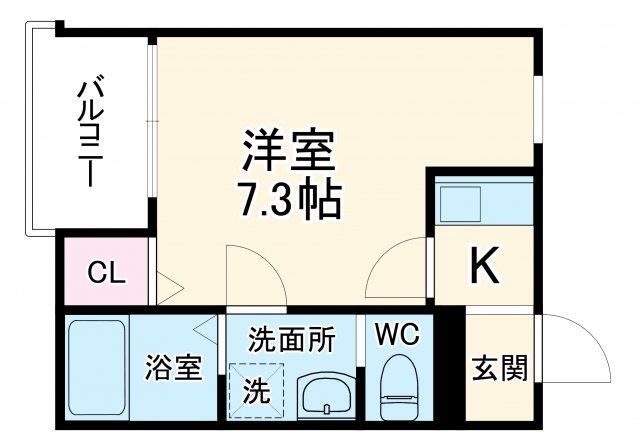 ウェルスフィールド湘南C棟の間取り