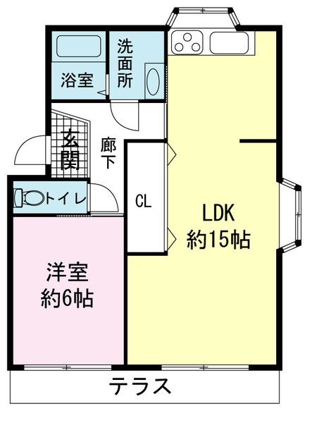 ダイマルハイツ幸原の間取り