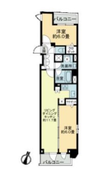 プレセダン石神井公園の間取り