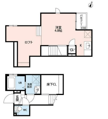CBふじみ野レーヴの間取り