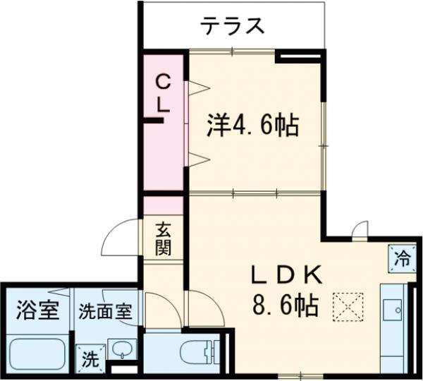 パティオ果山の間取り