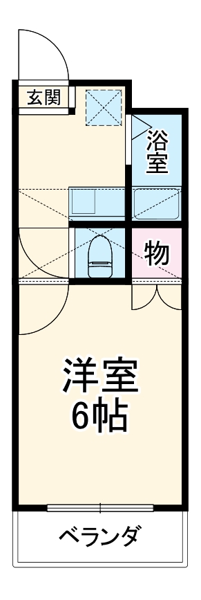 アレイズ川角の間取り
