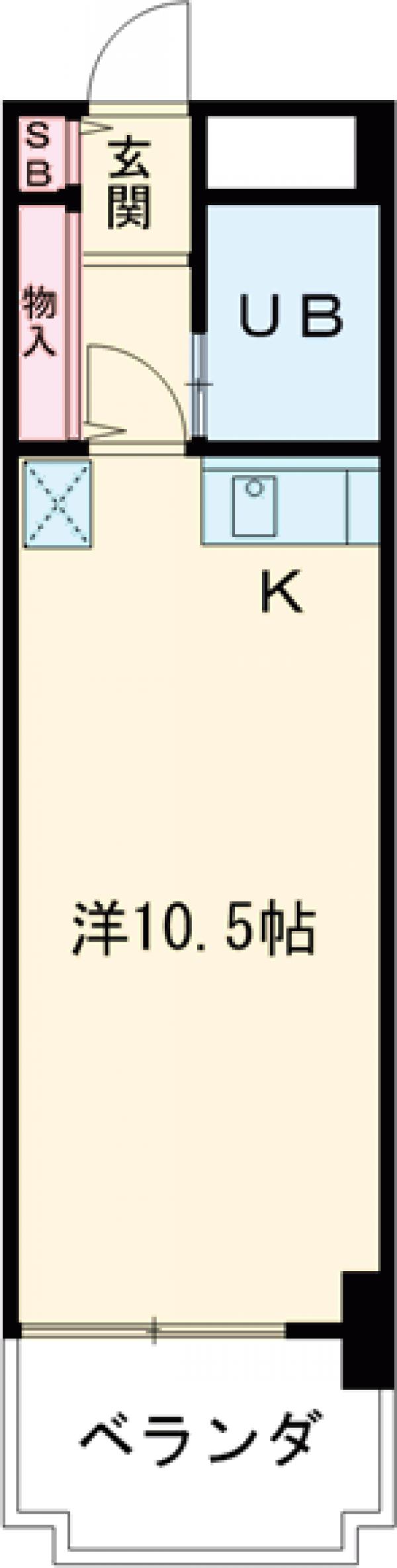シルクロードビルの間取り
