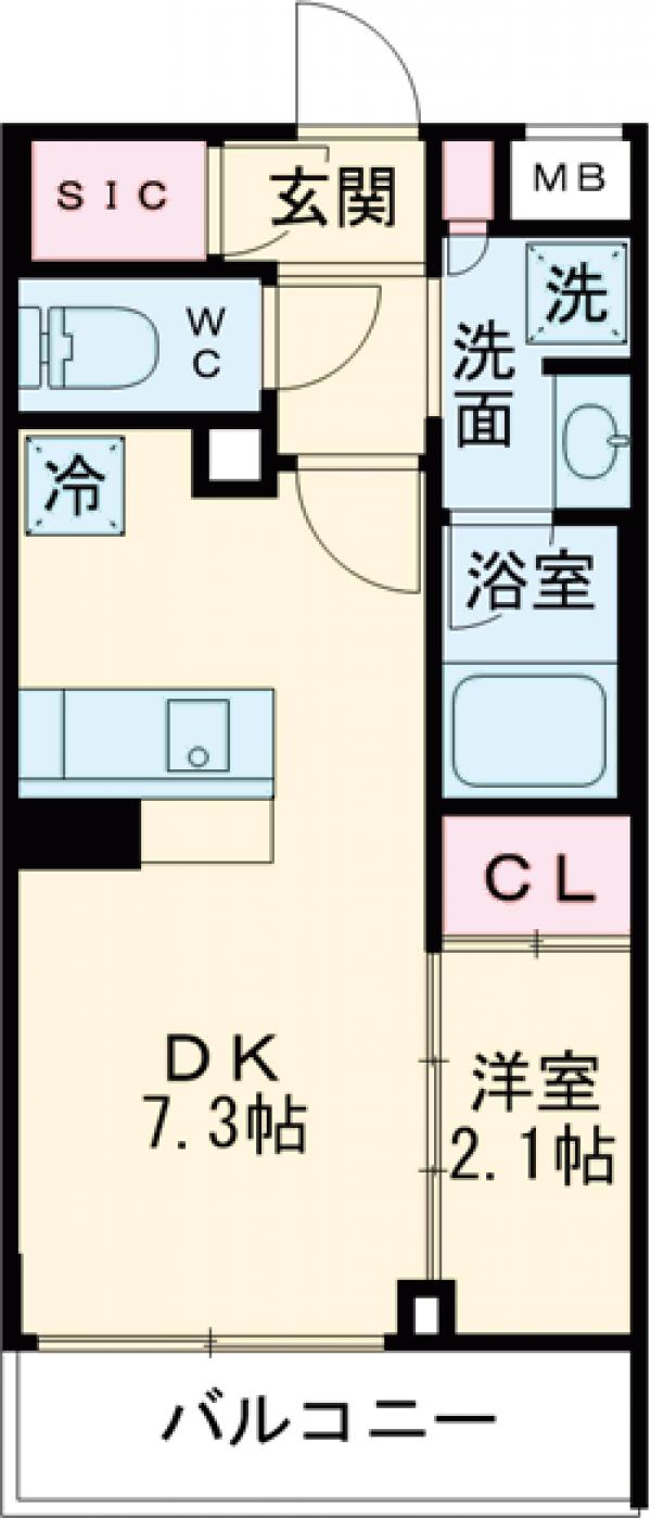 アーバンパーク方南町Ⅱの間取り