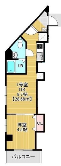 サザンクロス東千葉の間取り