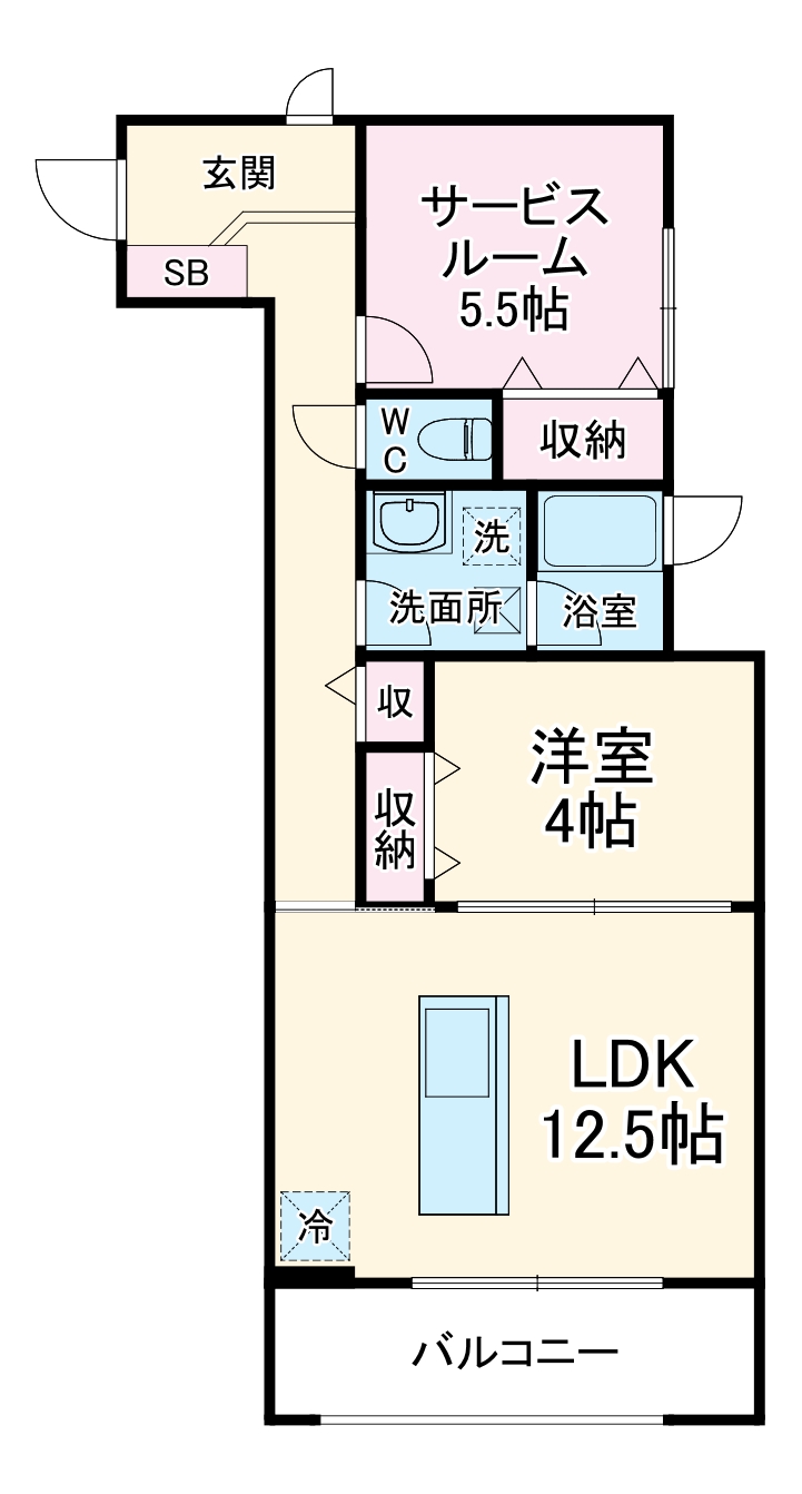 La Feliceの間取り