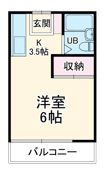 ハイツオオヤマの間取り