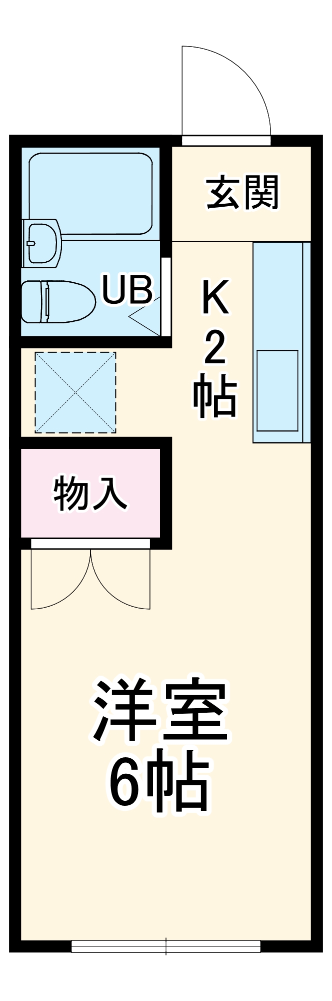 第2神蔵ハイツの間取り