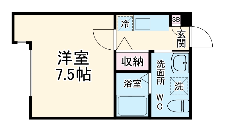 chainon津田沼の間取り