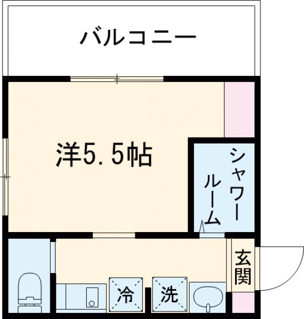MELDIA堀切菖蒲園Ⅳの間取り