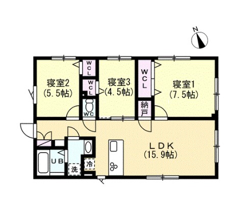 エフティヒア西品川の間取り