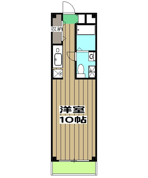 上桂くめマンションの間取り