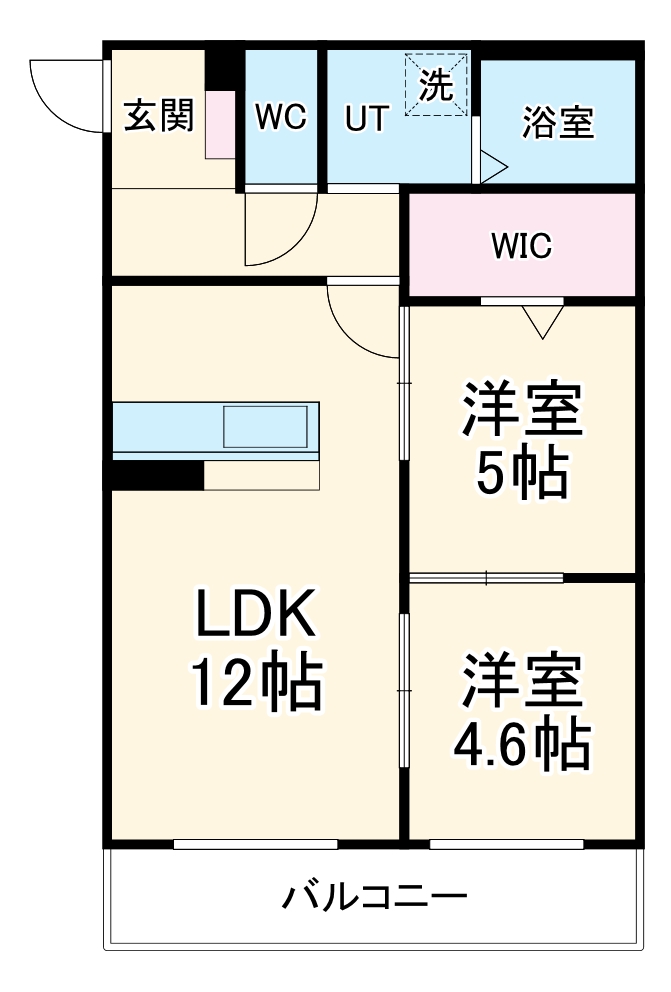 アステローペの間取り