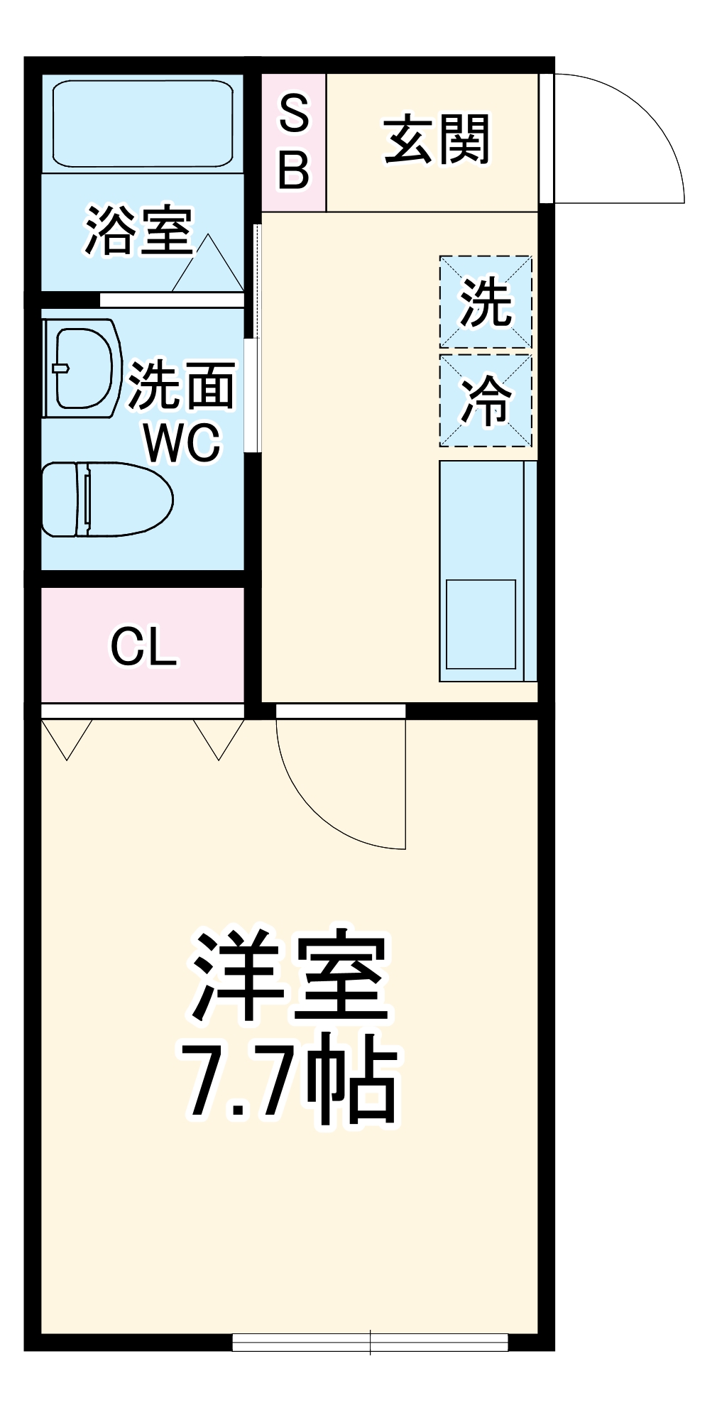 FOREST IWATSUKIの間取り