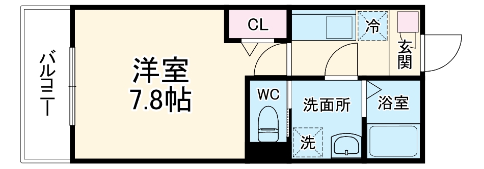 ジーメゾン南大塚の間取り